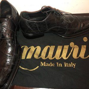 Black Alligator Mauri Dress Shoes